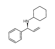 N-(1-phenylallyl)cyclohexanamine结构式