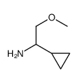 1-环丙基-2-甲氧基乙胺结构式