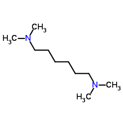 N,N,N',N`-Tetramethylhexanediamine Structure