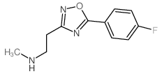 {2-[5-(4-Fluorophenyl)-1,2,4-oxadiazol-3-yl]-ethyl}methylamine picture