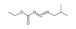 Carbamic acid,[(2-methylpropyl)carbonimidoyl]-,ethyl ester (9CI) structure