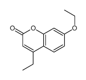 7-ethoxy-4-ethylchromen-2-one结构式