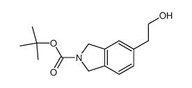 tert-butyl 5-(2-hydroxyethyl)isoindoline-2-carboxylate Structure