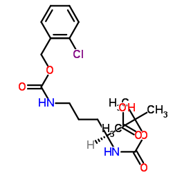 N-叔丁氧羰基-N'-(2-氯苄氧羰基)-L-鸟氨酸图片