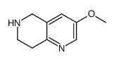 3-methoxy-5,6,7,8-tetrahydro-1,6-naphthyridine Structure