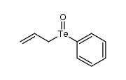 allyl pheny telluroxide Structure