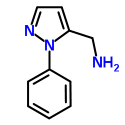 1-(1-Phenyl-1H-pyrazol-5-yl)methanamine picture