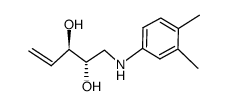 (2S,3R)-N-(3',4'-dimethylphenyl)-1-aminopent-4-en-2,3-diol Structure