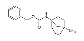 (5-氨基双环[3.2.1]辛烷-1-基)氨基甲酸苄酯结构式