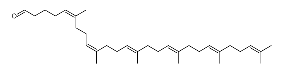 6,10,14,18,22,26-hexamethylheptaeicosa-5Z,9Z,13E,17E,21E,25-hexaen-1-ol结构式