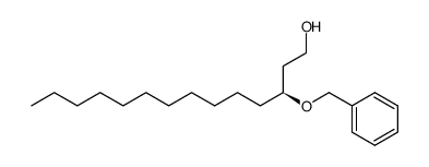 (S)-3-benzyloxytetradecan-1-ol Structure