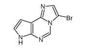 3-bromo-7h-imidazo[1,2-c]pyrrolo[3,2-e]pyrimidine Structure