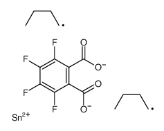 3,3-dibutyl-6,7,8,9-tetrafluoro-2,4,3-benzodioxastannepine-1,5-dione Structure