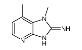 2-AMINO-1,7-DIMETHYLIMIDAZO(4,5-B)PYRIDINE Structure