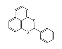 2-phenylnaphtho(1,8-de)(1,3)dithiin结构式