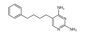 2,4-diamino-5-(4-phenylbutyl)pyrimidine结构式