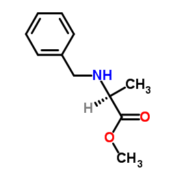 n-benzylalanine methyl ester Structure