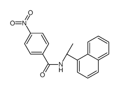 N-[(1R)-1-naphthalen-1-ylethyl]-4-nitrobenzamide Structure