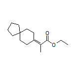 Ethyl 2-(Spiro[4.5]decan-8-ylidene)propanoate Structure
