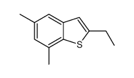 2-Ethyl-5,7-dimethylbenzo[b]thiophene Structure