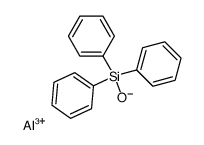 Tris-triphenylsilyloxy-aluminium结构式