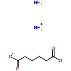 Ammonium adipate Structure