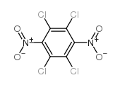 TETRACHLORO-1,4-DINITROBENZENE Structure