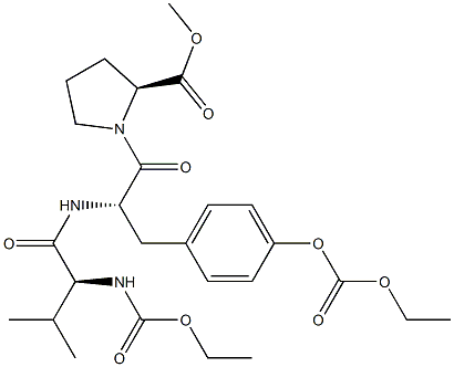 N-Ethoxycarbonyl-L-Val-O-ethoxycarbonyl-L-Tyr-L-Pro-OMe picture