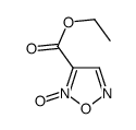 1,2,5-Oxadiazole-3-carboxylicacid,ethylester,2-oxide(9CI) structure