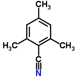 2,4,6-三甲基苯甲腈结构式