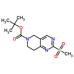 6-Boc-2-甲砜基-5,6,7,8-四氢吡啶并[4,3-c]嘧啶图片