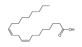 8,11-eicosadienoic acid Structure