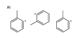 tris(2-methylphenyl)alumane Structure