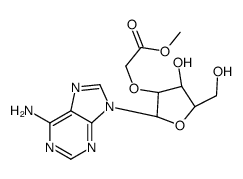 methyl 2-[(2R,3R,4R,5R)-2-(6-aminopurin-9-yl)-4-hydroxy-5-(hydroxymethyl)oxolan-3-yl]oxyacetate Structure