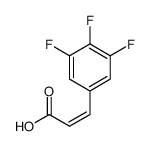 TRANS-3,4,5-TRIFLUOROCINNAMIC ACID结构式