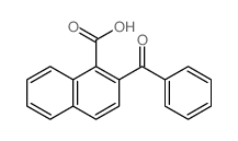 2-benzoylnaphthalene-1-carboxylic acid Structure