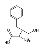 (2S)-2-amino-3-benzylbutanedioic acid结构式