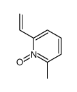 2-ethenyl-6-methyl-1-oxidopyridin-1-ium Structure