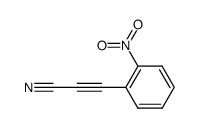 3-(2-nitrophenyl)propiolonitrile Structure