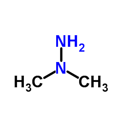 1,1-Dimethylhydrazine Structure