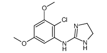 N-(2-chloro-3,5-dimethoxyphenyl)-4,5-dihydro-1H-imidazol-2-amine Structure