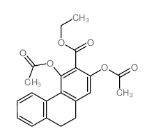 ethyl 2,4-diacetyloxy-9,10-dihydrophenanthrene-3-carboxylate picture