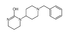 四氢-1-[1-(苯基甲基)-4-哌啶基]-2(1h)-嘧啶酮结构式