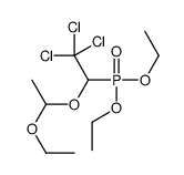 1,1,1-trichloro-2-diethoxyphosphoryl-2-(1-ethoxyethoxy)ethane结构式