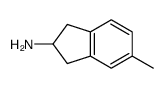 5-methyl-2,3-dihydro-1H-inden-2-amine结构式