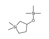 (1,1-dimethylsilolan-3-yl)oxy-trimethylsilane结构式