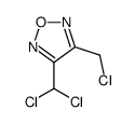 3-(chloromethyl)-4-(dichloromethyl)-1,2,5-oxadiazole Structure