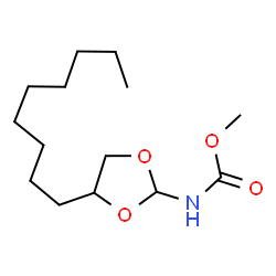 METHYL NONYLDIOXOLANE CARBAMATE结构式