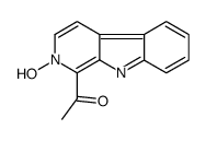 1-(2-hydroxypyrido[3,4-b]indol-1-yl)ethanone Structure