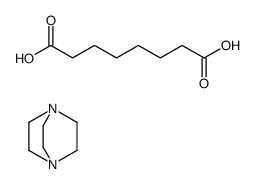 1,4-diazabicyclo[2.2.2]octane,octanedioic acid Structure